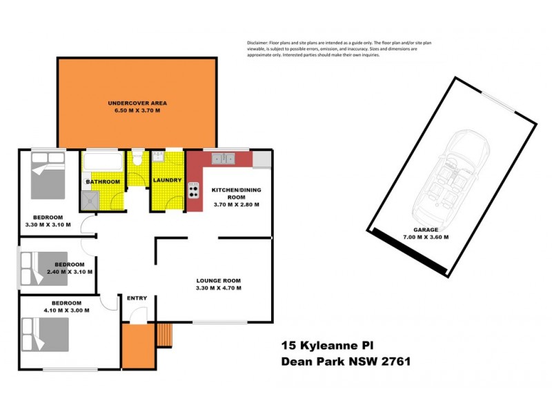 15 Kyleanne Place, Dean Park NSW 2761 Floorplan