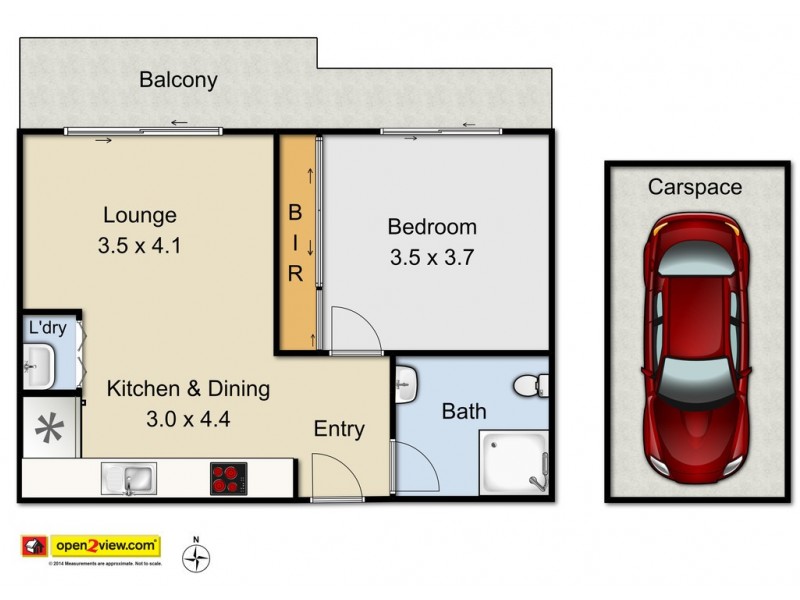 2A/541 Pembroke Road, Leumeah NSW 2560 Floorplan