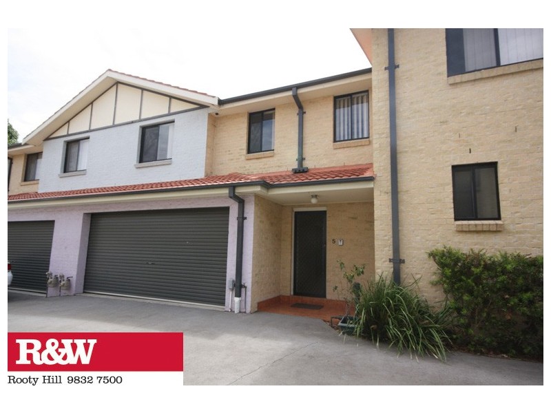 5/25 ABRAHAM STREET, Rooty Hill NSW 2766