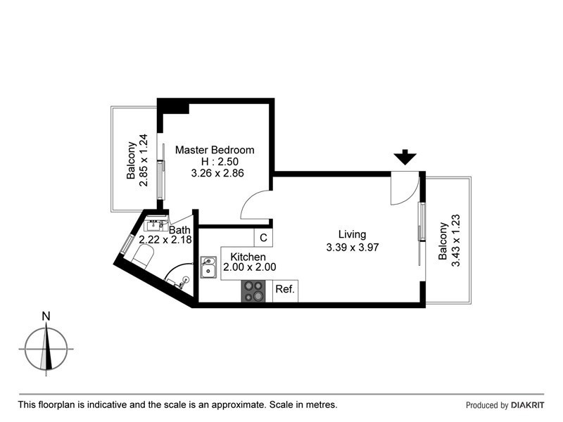 6/45 Meadow Crescent, Meadowbank NSW 2114 Floorplan