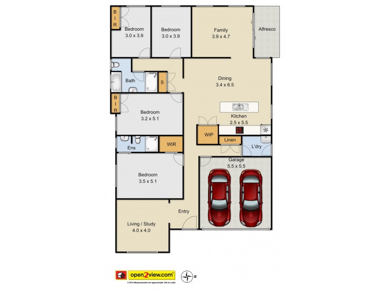 38 Woodley Crescent, Glendenning NSW 2761 Floorplan