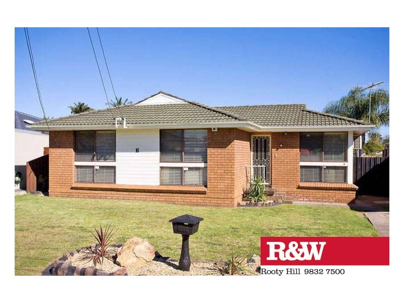 16 BEATRICE STREET, Rooty Hill NSW 2766