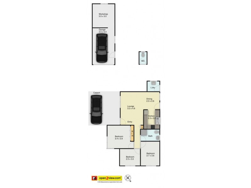 12 Clement Street, Rooty Hill NSW 2766 Floorplan