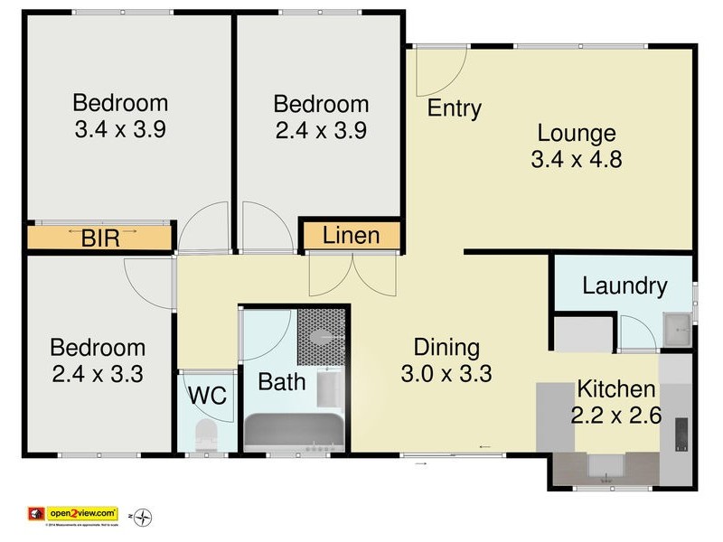 7/4 Woodvale Close, Plumpton NSW 2761 Floorplan