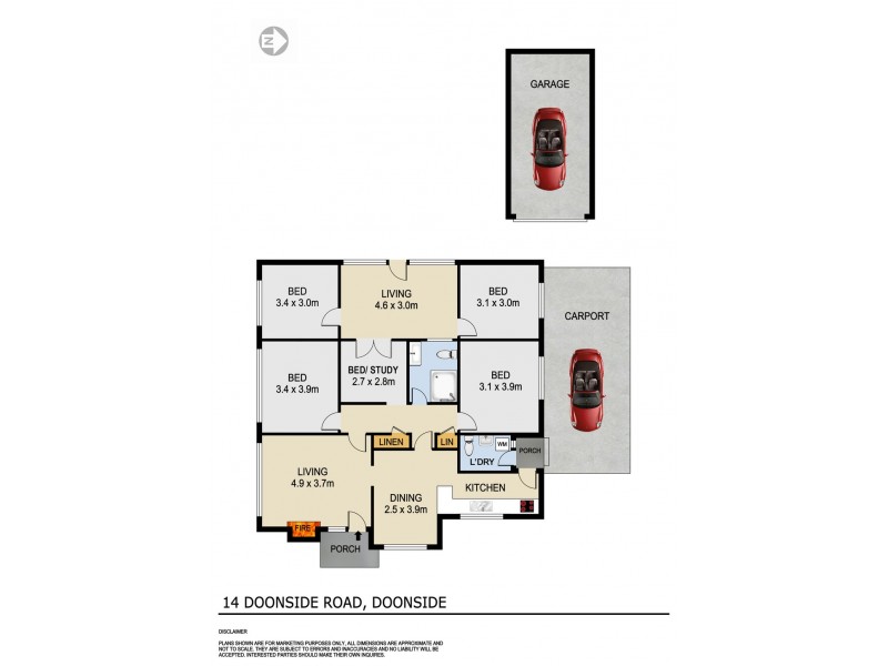 14 Doonside Road, Doonside NSW 2767 Floorplan