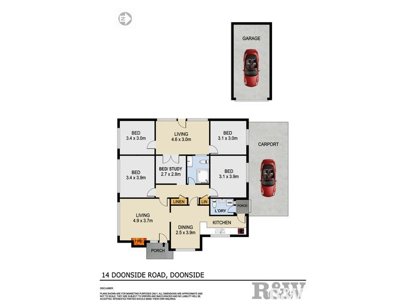 14 Doonside Road, Doonside NSW 2767 Floorplan
