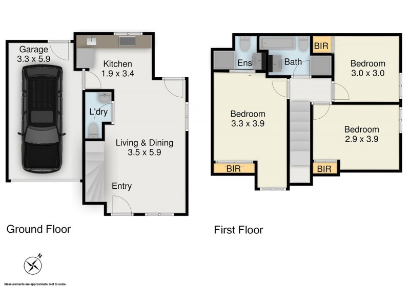 2/10 Brisbane Street, Oxley Park NSW 2760 Floorplan