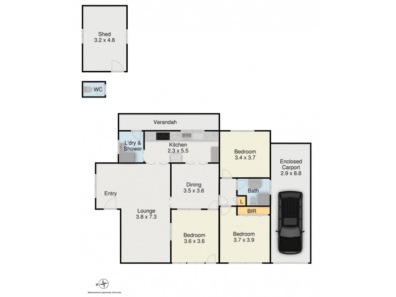 48 Wilga Street, Fairfield NSW 2165 Floorplan