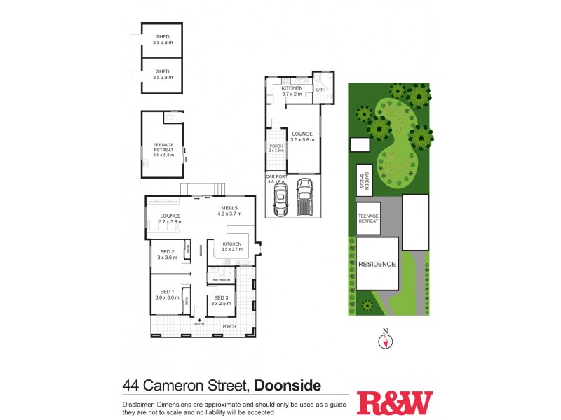 44 Cameron Street, Doonside NSW 2767 Floorplan