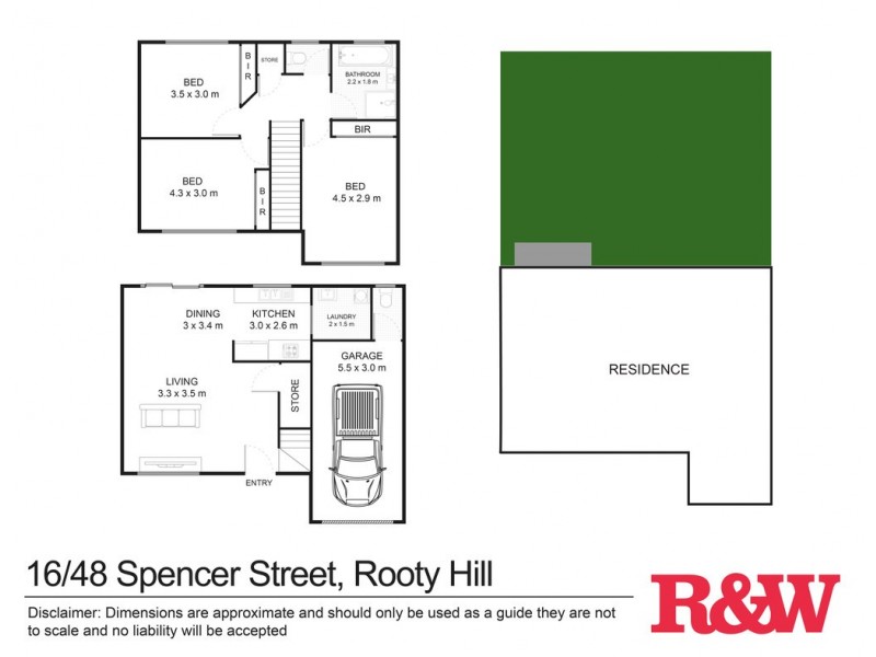 16/48 Spencer Street, Rooty Hill NSW 2766 Floorplan