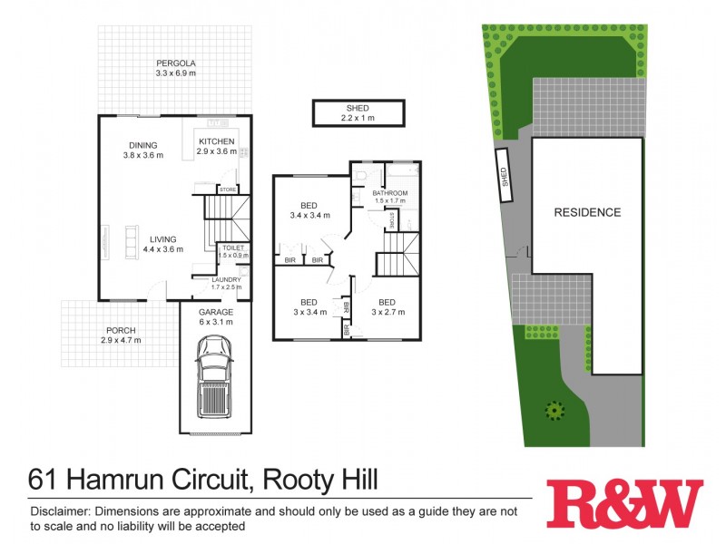 61 Hamrun Circuit, Rooty Hill NSW 2766 Floorplan