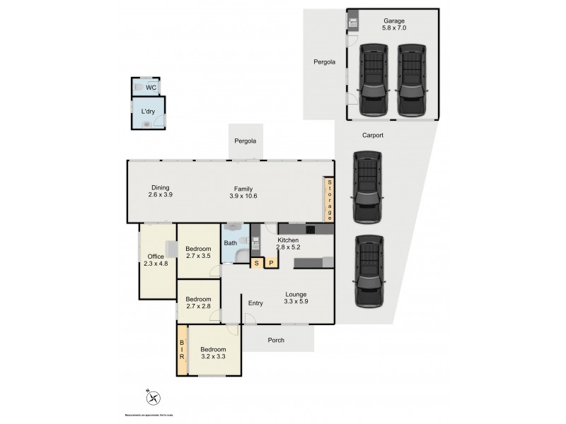 7 Helen Place, Rooty Hill NSW 2766 Floorplan