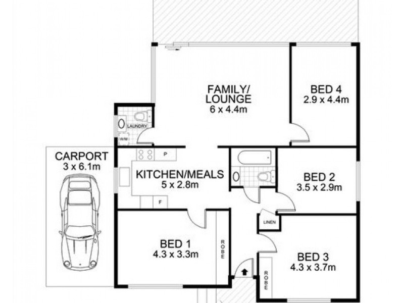 14 Mavis Street, Rooty Hill NSW 2766 Floorplan