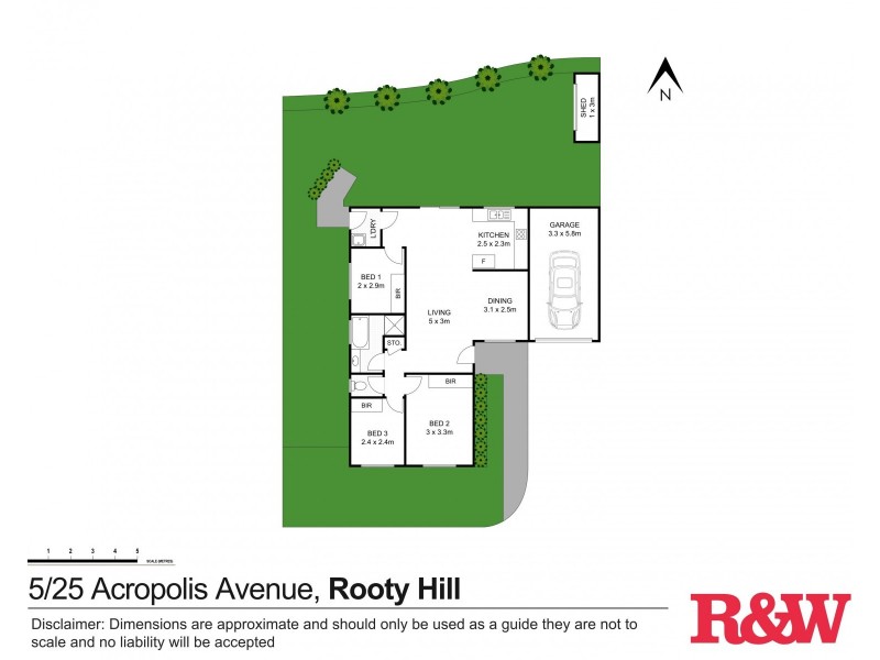 5/25 Acropolis Avenue, Rooty Hill NSW 2766 Floorplan
