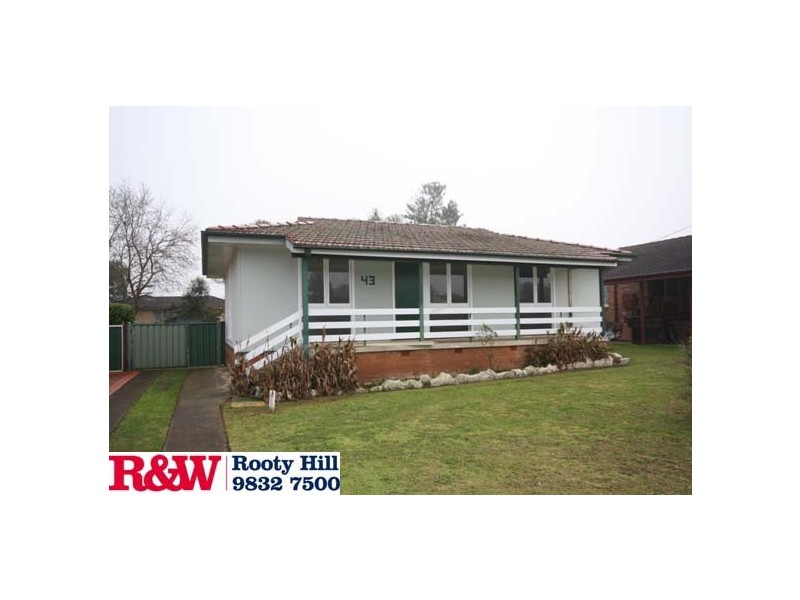 43  Siandra Avenue, Shalvey NSW 2770