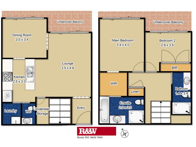 15/1-5 Durham Street, Mount Druitt NSW 2770 Floorplan
