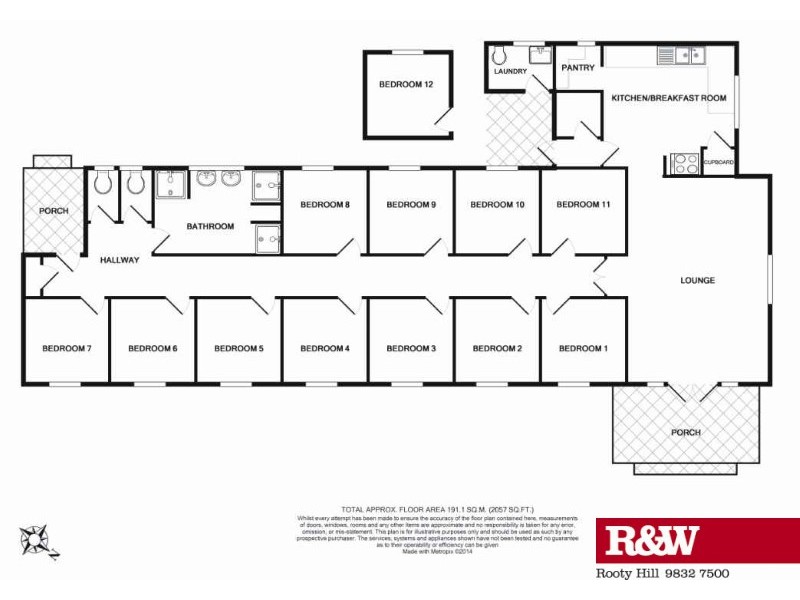 197 Maple Road, St Marys NSW 2760 Floorplan