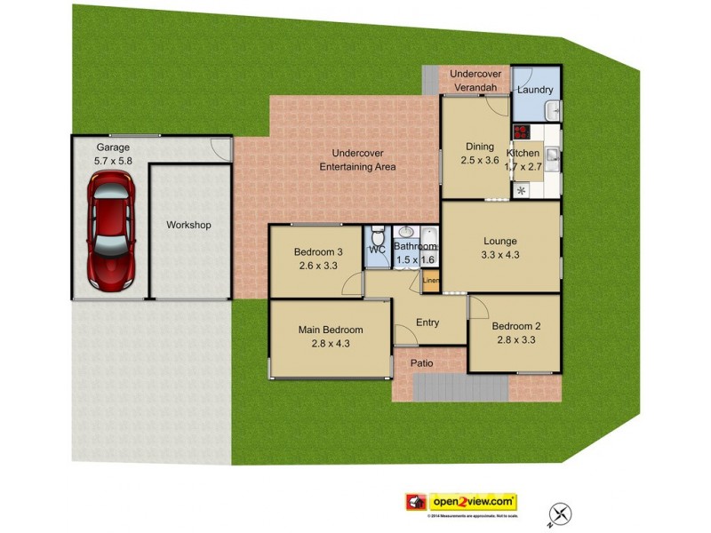 2 Beagle Place, Willmot NSW 2770 Floorplan