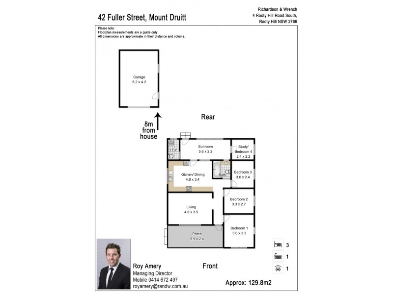 42 Fuller Street, Mount Druitt NSW 2770 Floorplan