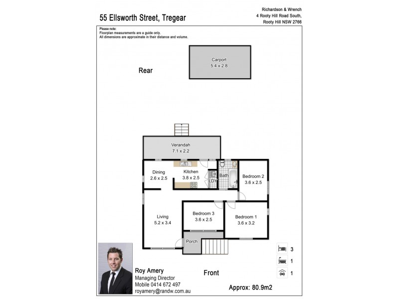 55 Ellsworth Drive, Tregear NSW 2770 Floorplan