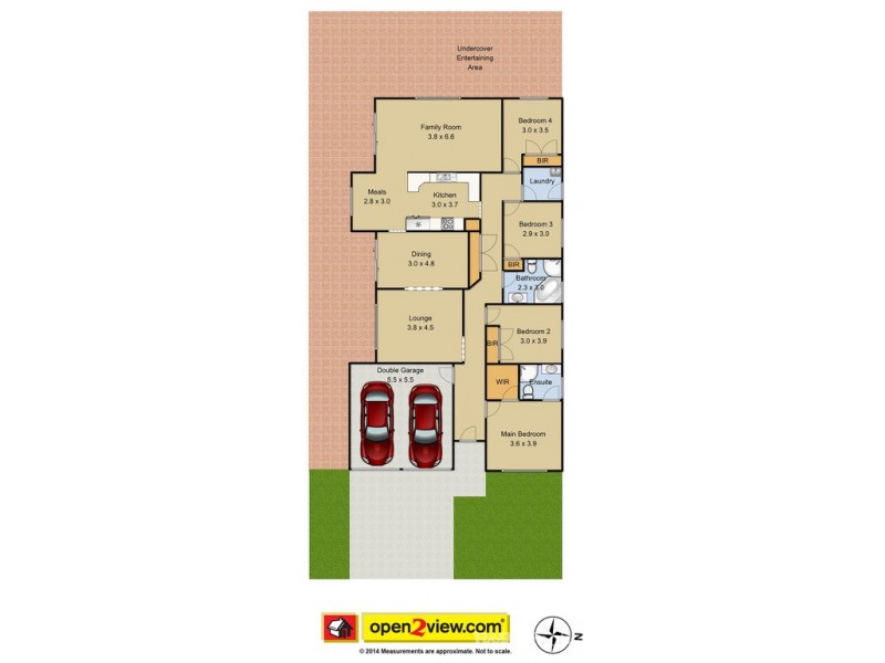 46 Bainbridge Crescent, Rooty Hill NSW 2766 Floorplan