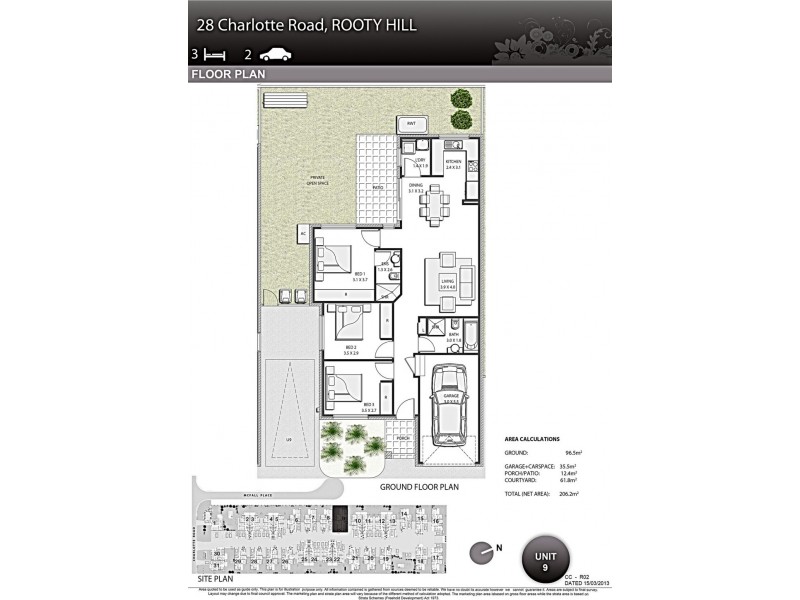 9/28 Charlotte Road, Rooty Hill NSW 2766 Floorplan