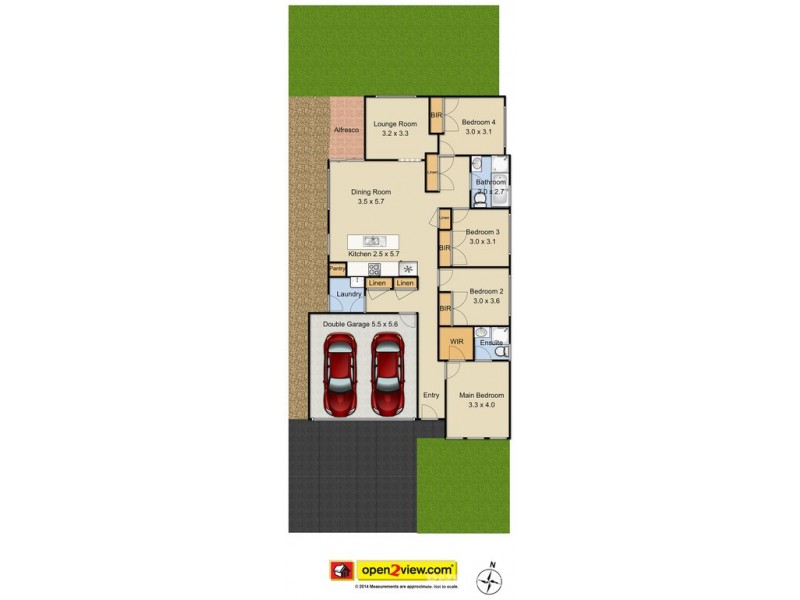 18 Dutton Street, Spring Farm NSW 2570 Floorplan