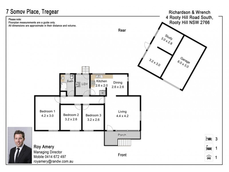 7 Somov Place, Tregear NSW 2770 Floorplan