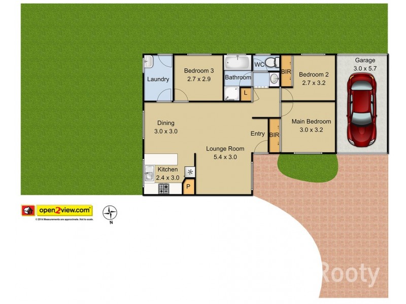 8a Thompson Avenue, St Marys NSW 2760 Floorplan