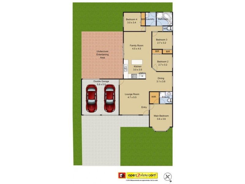 2 Manda Place, Rooty Hill NSW 2766 Floorplan