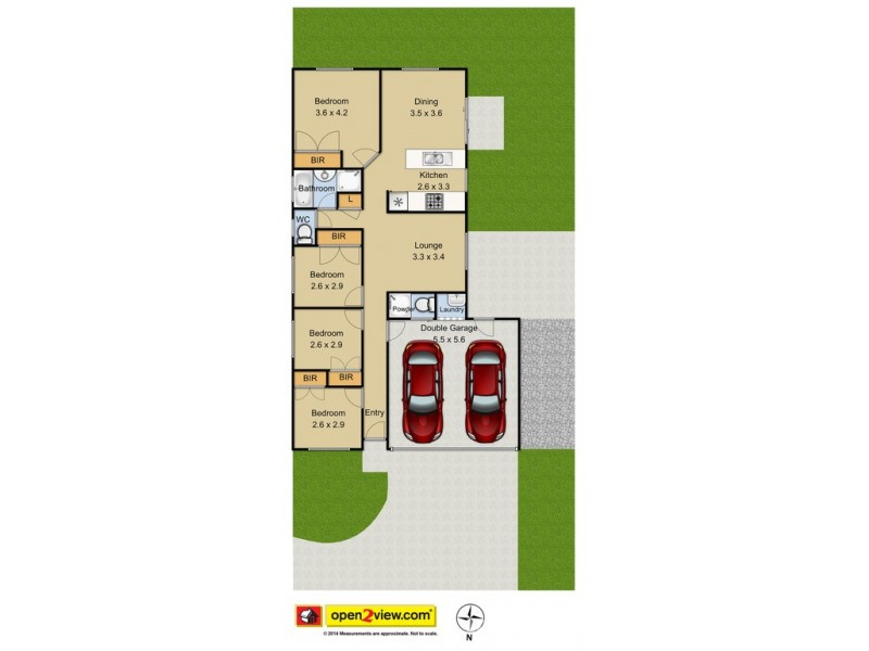 2/52 Chestnut Crescent, Bidwill NSW 2770 Floorplan