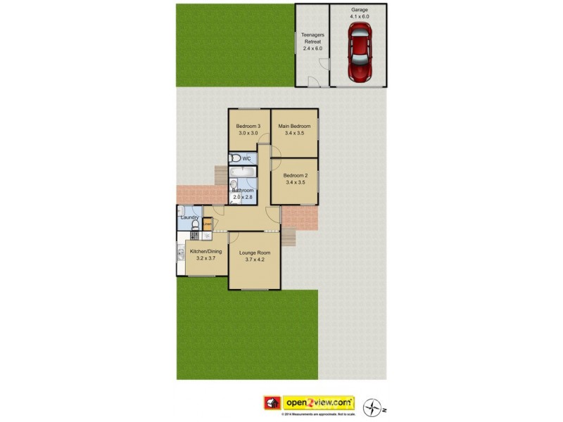 8 Napier Street, Rooty Hill NSW 2766 Floorplan