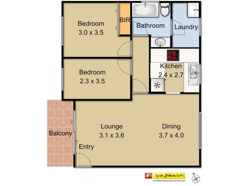 7/3 The Crescent, Penrith NSW 2750 Floorplan