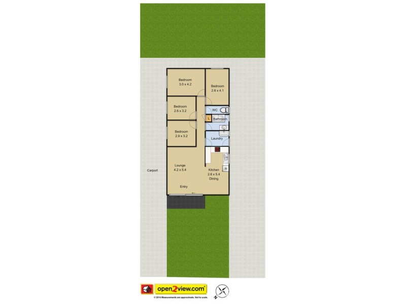 21 Wangaroa Crescent, Lethbridge Park NSW 2770 Floorplan