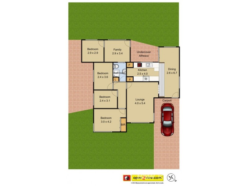 42 Redditch Crescent, Hebersham NSW 2770 Floorplan