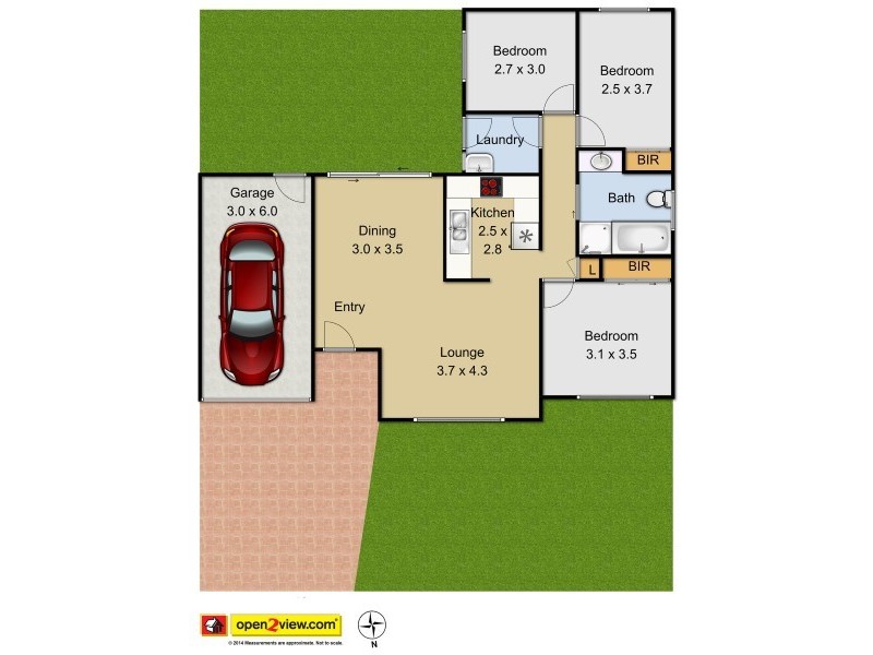 1/58 Meacher Street, Mount Druitt NSW 2770 Floorplan