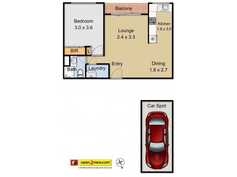 13J/15 Campbell Street, Parramatta NSW 2150 Floorplan