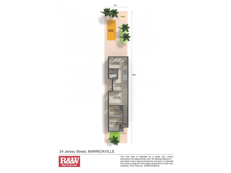24 Jersey Street, Marrickville NSW 2204 Floorplan