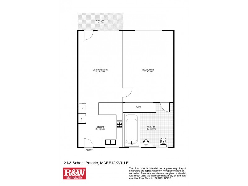 21/3 School Parade, Marrickville NSW 2204 Floorplan