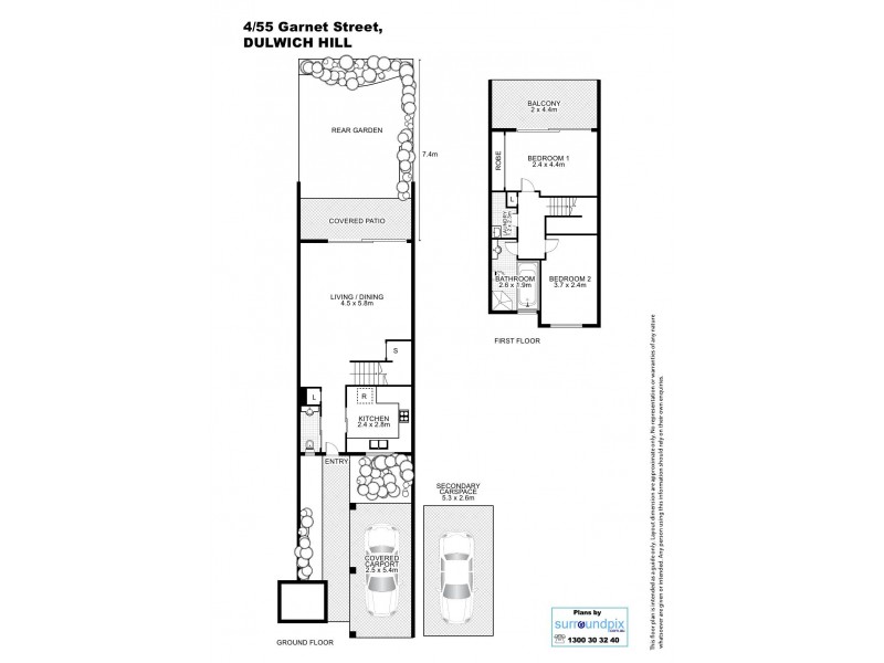 4/55 Garnet Street, Dulwich Hill NSW 2203 Floorplan
