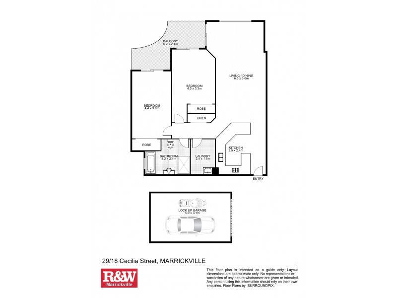 29/18 Cecilia Street, Marrickville NSW 2204 Floorplan