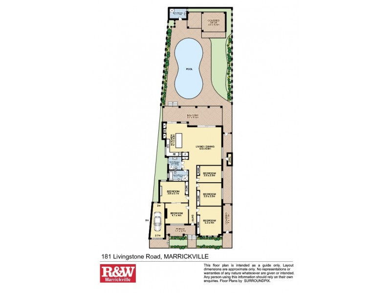 181 Livingstone Road, Marrickville NSW 2204 Floorplan