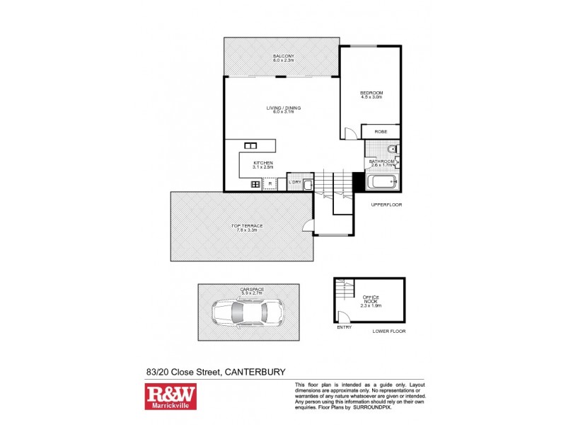 83/20 Close Street, Canterbury NSW 2193 Floorplan