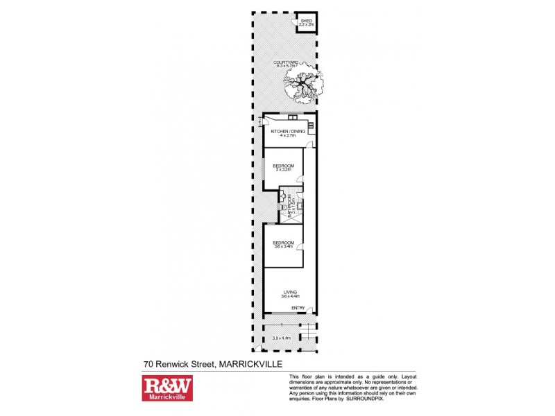 70 Renwick Street, Marrickville NSW 2204 Floorplan
