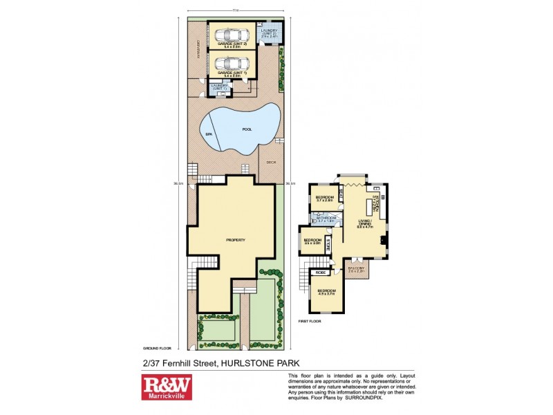 2/37 Fernhill Street, Hurlstone Park NSW 2193 Floorplan