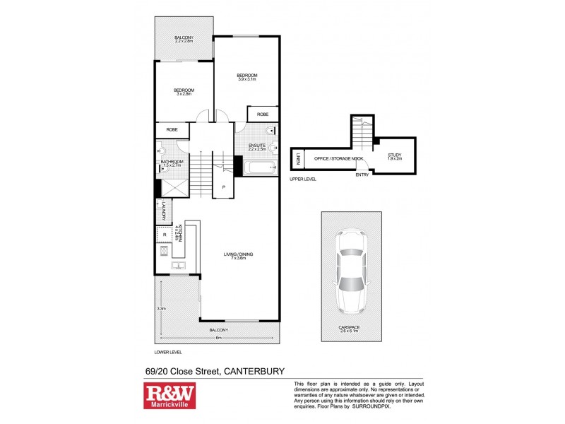 69/20 Close Street, Canterbury NSW 2193 Floorplan