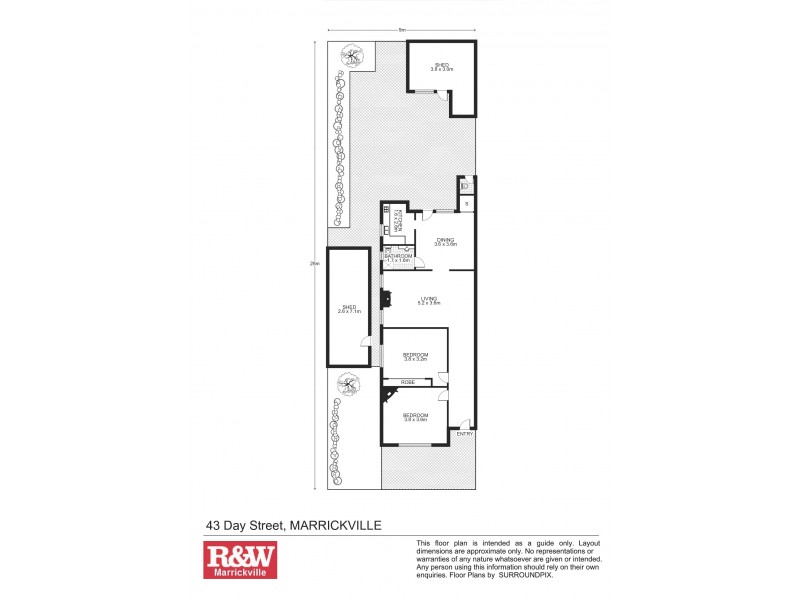 43 Day Street, Marrickville NSW 2204 Floorplan