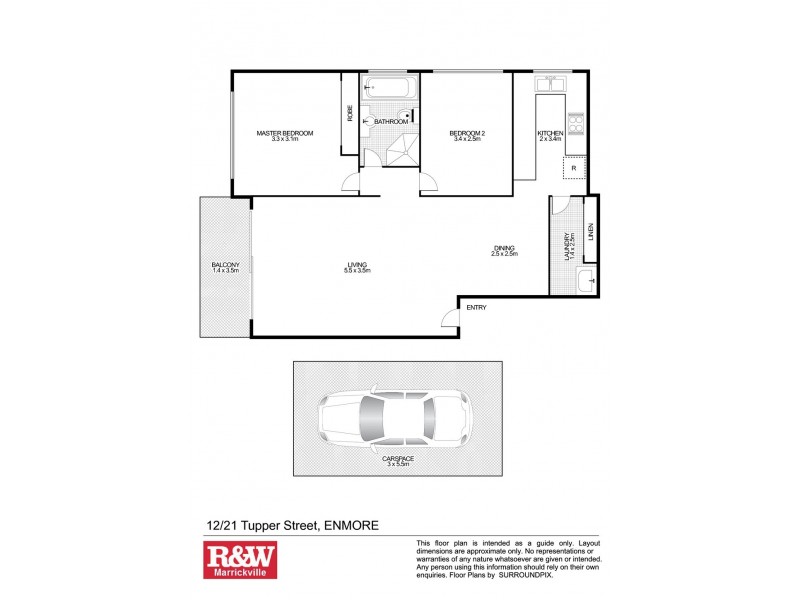 12/21 Tupper Street, Enmore NSW 2042