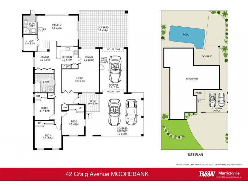 42 Craig Avenue, Moorebank NSW 2170 Floorplan