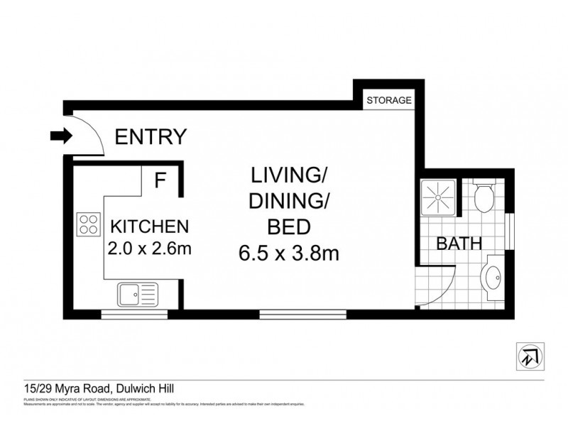 15/29 Myra Road, Dulwich Hill NSW 2203 Floorplan